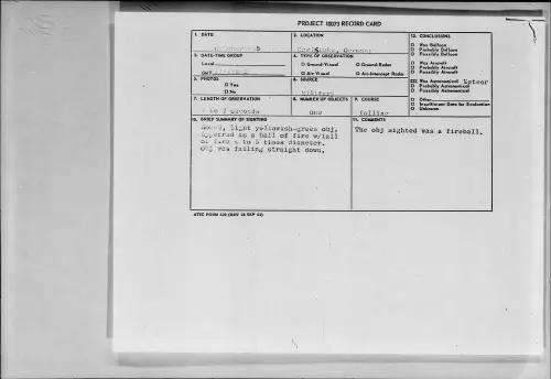 First page of 1958.10 - 7201179 - Karisruke, Germany