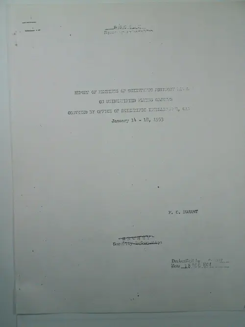 First page of Wilbert Smith Archives Files Box 1136 09 1136-09-p049