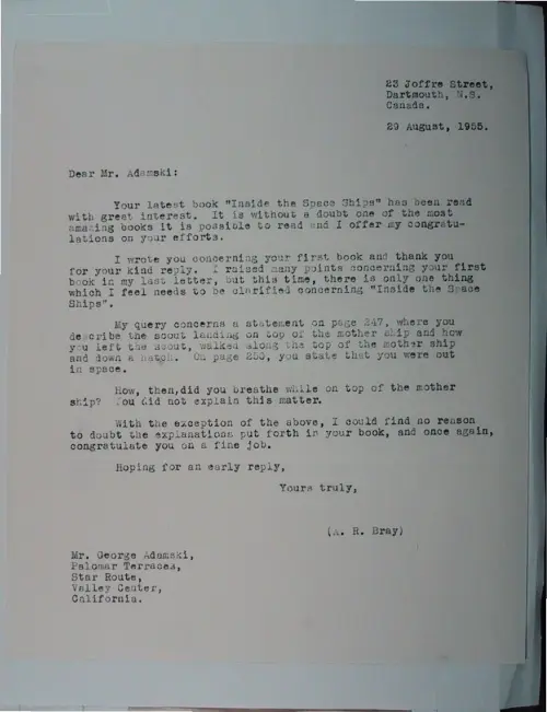 First page of Wilbert Smith Archives Files Box 1130 04 1130-04-p082