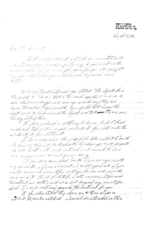 First page of Canada Smith Frank Scully