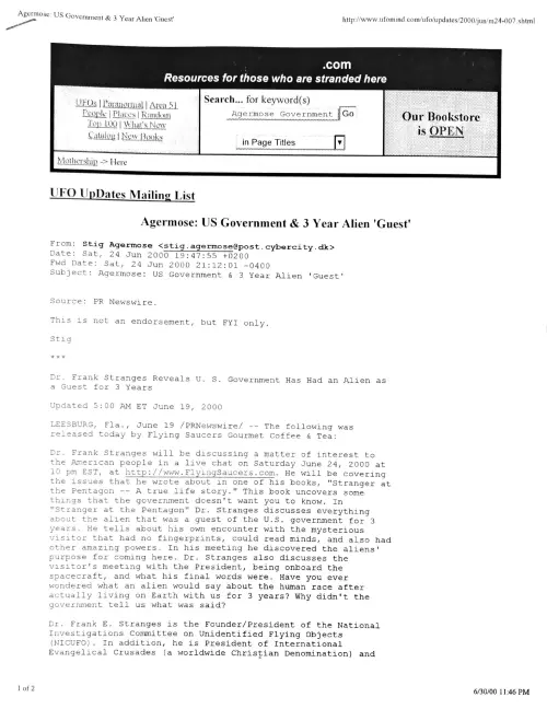 First page of Live Alien 2