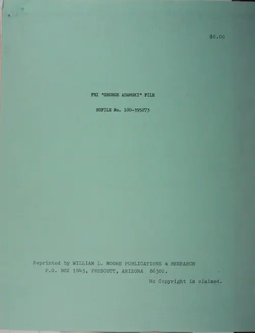 First page of Wilbert Smith Archives Files Box 1130 04 1130-04-p011