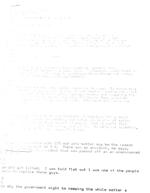 First page of Semivan Sekret Machines Forward