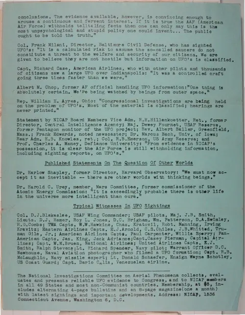 First page of Wilbert Smith Archives Files Box 1131 08 1131-08-p044