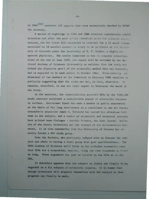 First page of Wilbert Smith Archives Files Box 1136 11 1136-11-p008