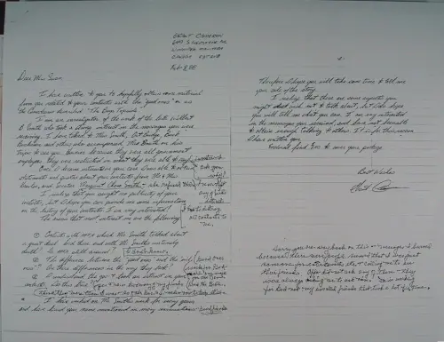 First page of Wilbert Smith Archives Files Box 1131 10 1131-10-p002
