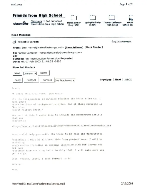 First page of Smith Cd Rom