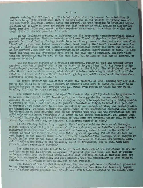 First page of Wilbert Smith Archives Files Box 1130 11 1130-11-p056