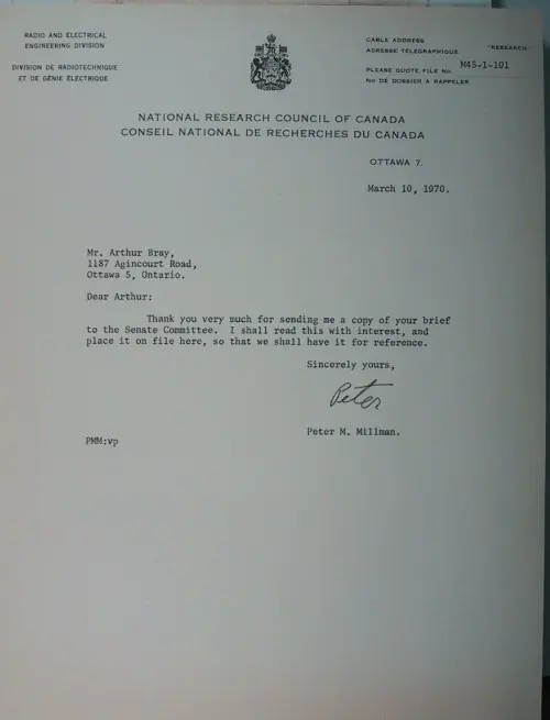 First page of Wilbert Smith Archives Files Box 1130 11 1130-11-p052
