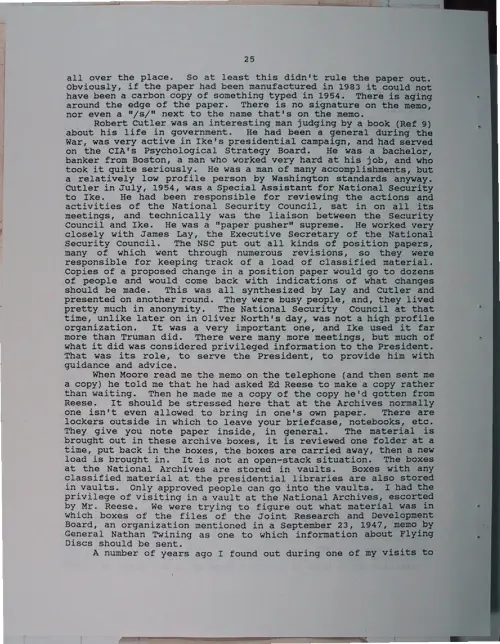 First page of Wilbert Smith Archives Files Box 1131 03 1131-03-p070