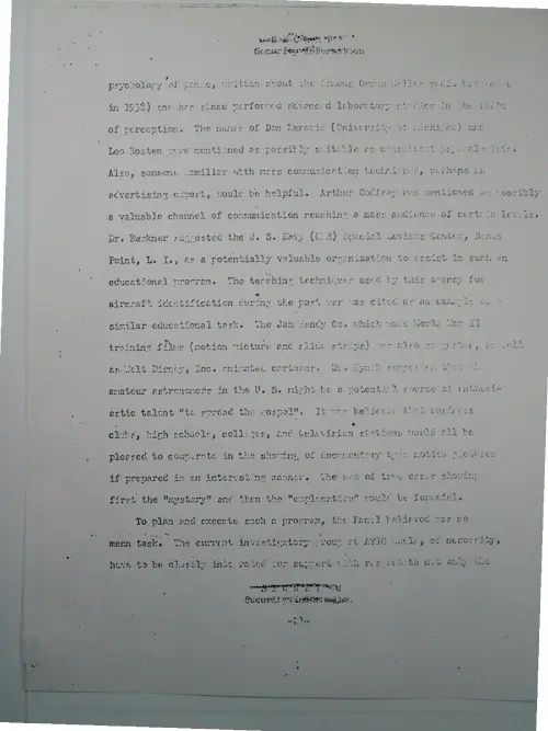 First page of Wilbert Smith Archives Files Box 1136 09 1136-09-p071