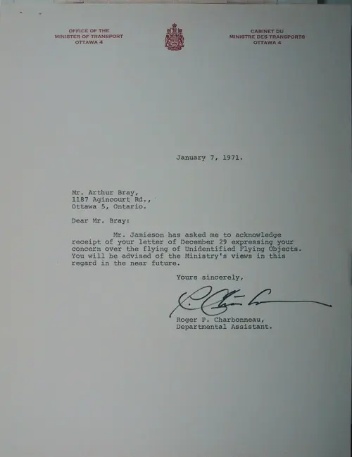 First page of Wilbert Smith Archives Files Box 1130 18 1130-18-p086