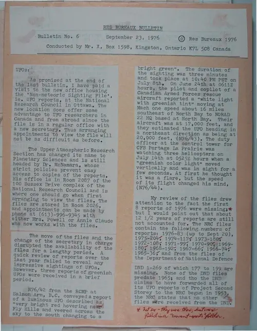 First page of Wilbert Smith Archives Files Box 1131 06 1131-06-p033