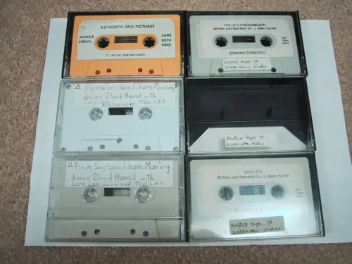 First page of Wilbert Smith Archives Files Audio Cass Tapes 2