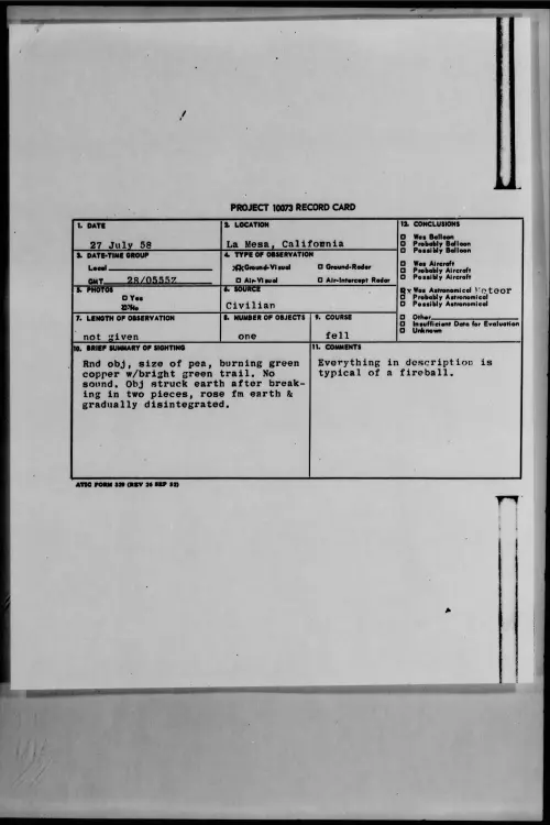 First page of 1958.07 - 8857102 - La Mesa, California