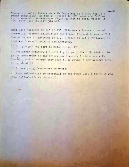 First page of Canada Bernie Epp 2