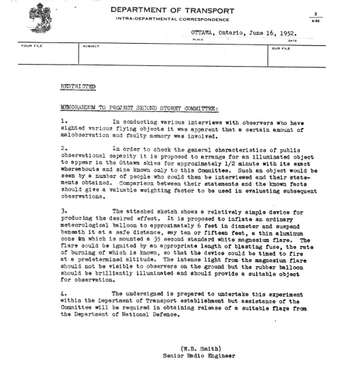 First page of Canadian Givernment Documents 3