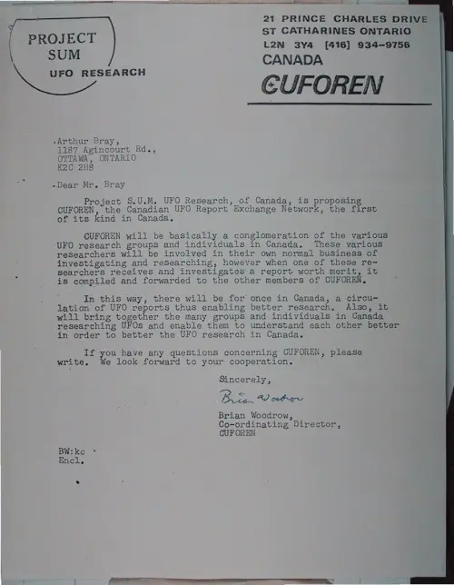 First page of Wilbert Smith Archives Files Box 1131 12 1131-12-p003