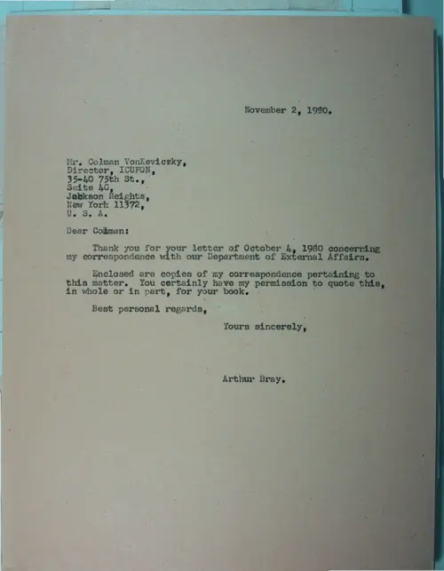 First page of Wilbert Smith Archives Files Box 1130 21 1130-21-p134