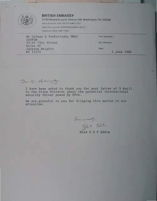 First page of Wilbert Smith Archives Files Box 1130 21 1130-21-p216