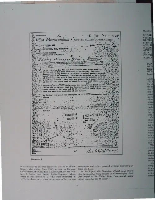 First page of Wilbert Smith Archives Files Box 1131 02 1131-02-p192