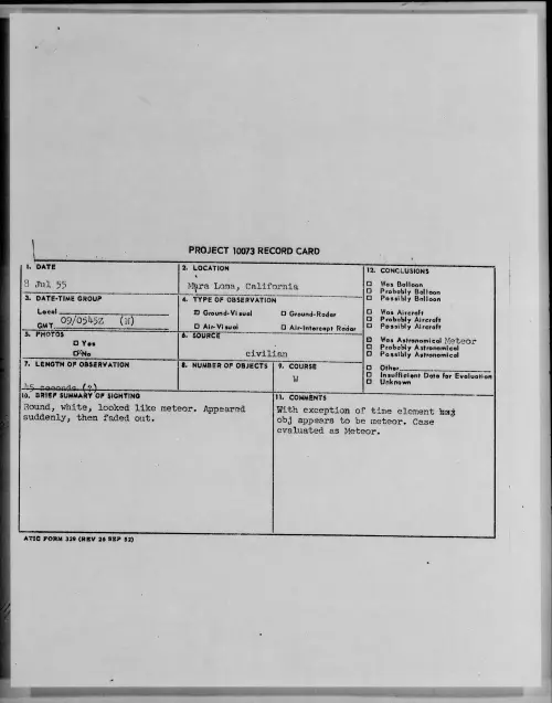 First page of 1955.07 - 6968816 - Mira Loma, California