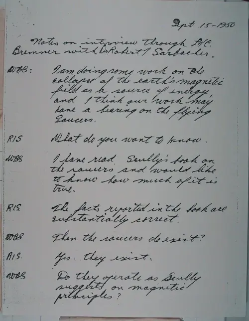 First page of Wilbert Smith Archives Files Box 1131 10 1131-10-p060