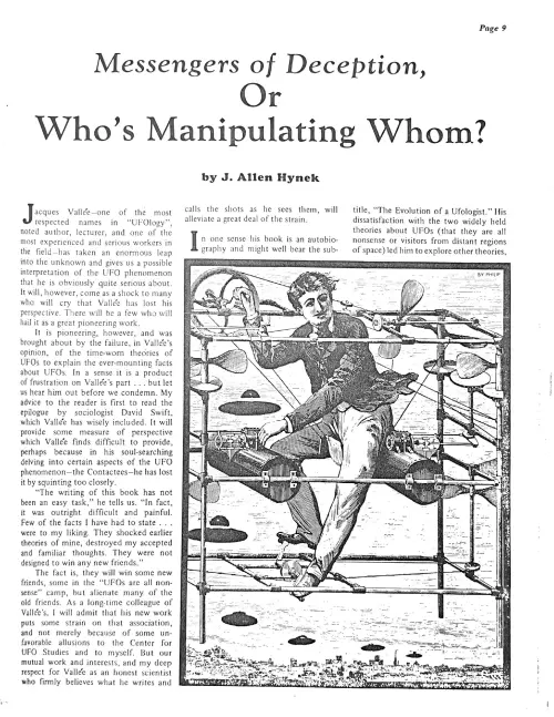 First page of Francis Swann Articles