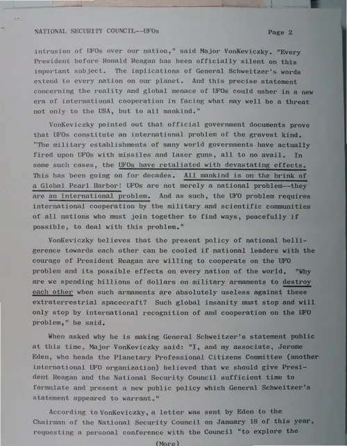 First page of Wilbert Smith Archives Files Box 1130 21 1130-21-p031