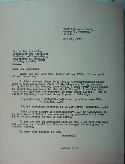 First page of Wilbert Smith Archives Files Box 1130 11 1130-11-p050