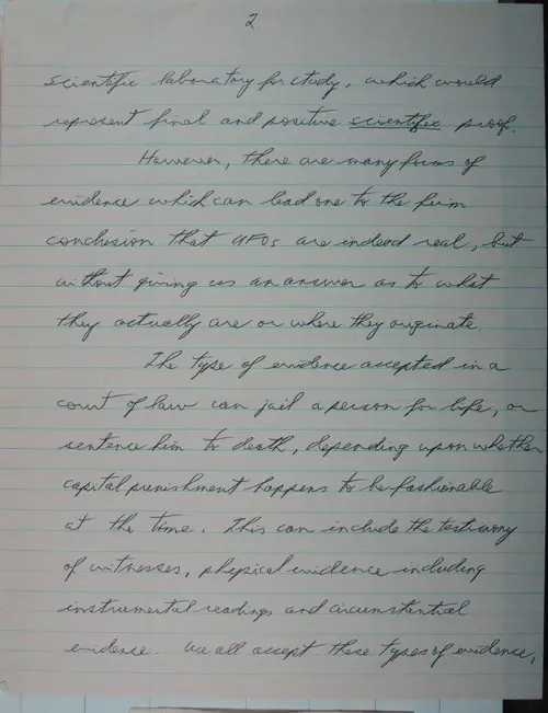 First page of Wilbert Smith Archives Files Box 1130 03 1130-03-p002
