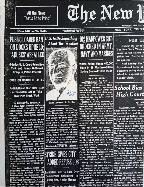 First page of Orville Waterman