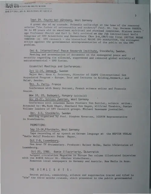 First page of Wilbert Smith Archives Files Box 1130 21 1130-21-p232