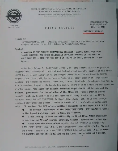 First page of Wilbert Smith Archives Files Box 1130 21 1130-21-p144