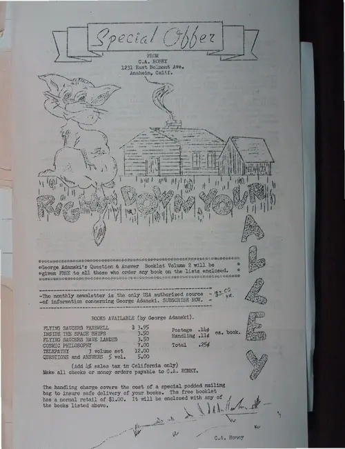 First page of Wilbert Smith Archives Files Box 1130 04 1130-04-p072