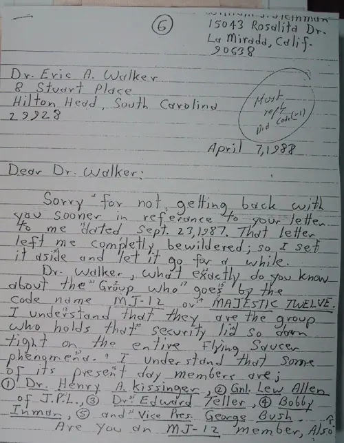 First page of Wilbert Smith Archives Files Box 1131 02 1131-02-p047