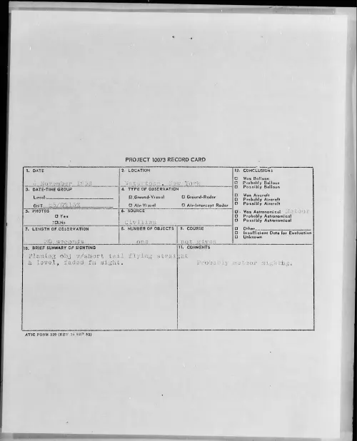 First page of 1958.11 - 7202170 - Watertown, New York