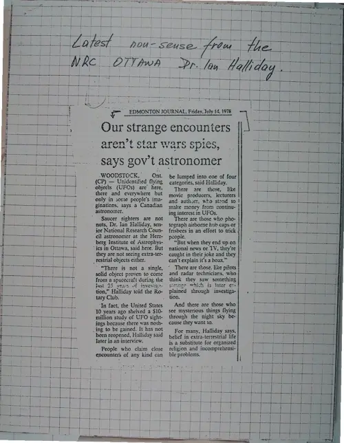 First page of Wilbert Smith Archives Files Box 1131 06 1131-06-p015