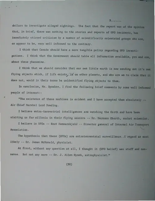 First page of Wilbert Smith Archives Files Box 1130 19 1130-19-p014
