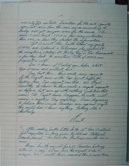 First page of Wilbert Smith Archives Files Box 1131 02 1131-02-p084