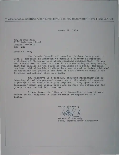 First page of Wilbert Smith Archives Files Box 1131 05 1131-05-p002