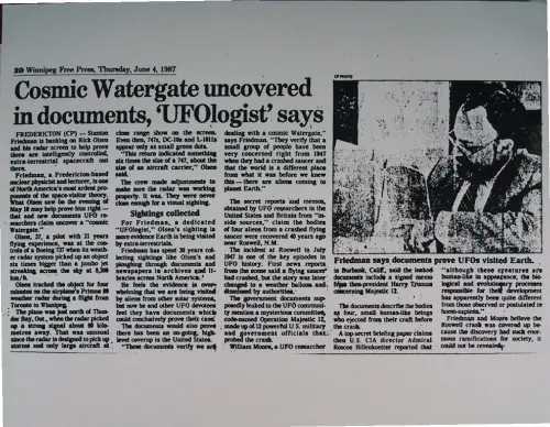 First page of Wilbert Smith Archives Files Box 1131 02 1131-02-p177
