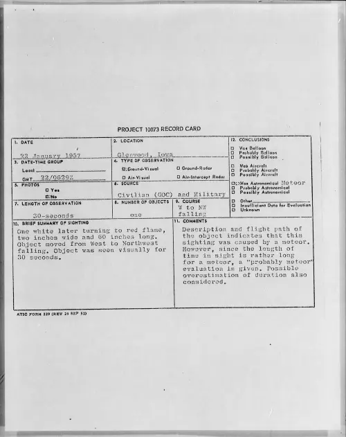 First page of 1957.01 - 6786561 - Glenwood, Iowa