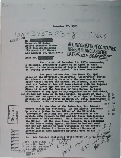 First page of Wilbert Smith Archives Files Box 1130 04 1130-04-p036