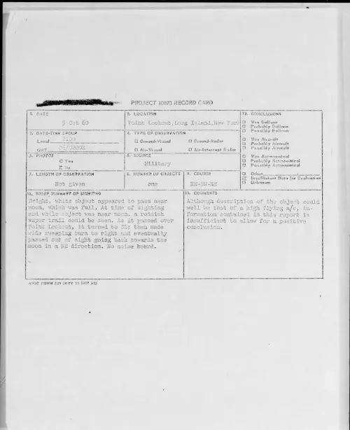 First page of 1960.10 - 8233338 - Point Lookout, Long Island, New York