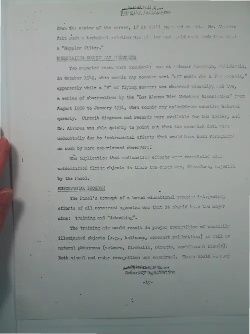 First page of Wilbert Smith Archives Files Box 1136 09 1136-09-p069