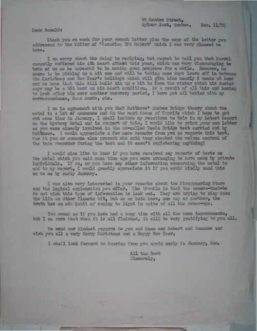 First page of Wilbert Smith Archives Files Box 1131 19 1131-19-p112