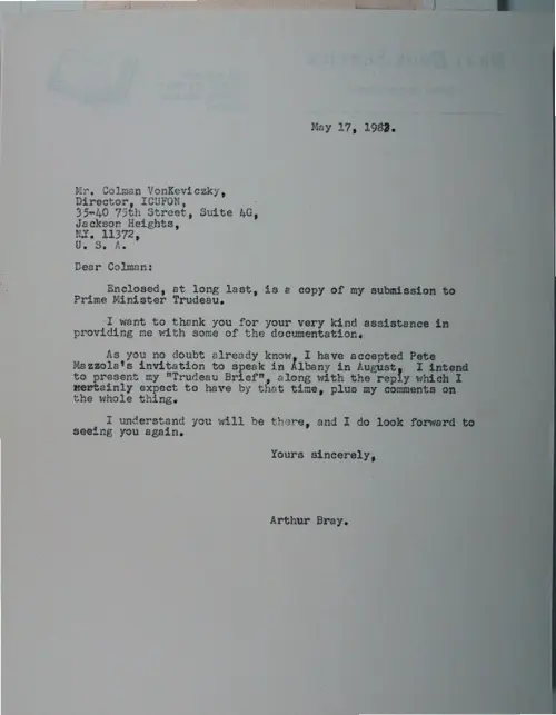 First page of Wilbert Smith Archives Files Box 1130 21 1130-21-p251