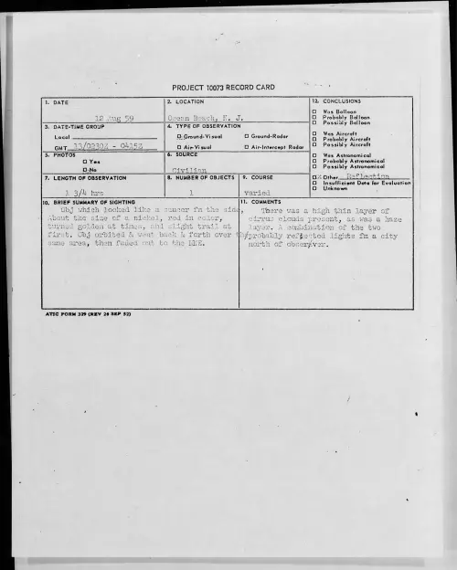 First page of 1959.08 - 8407910 - Ocean Beach, N. J