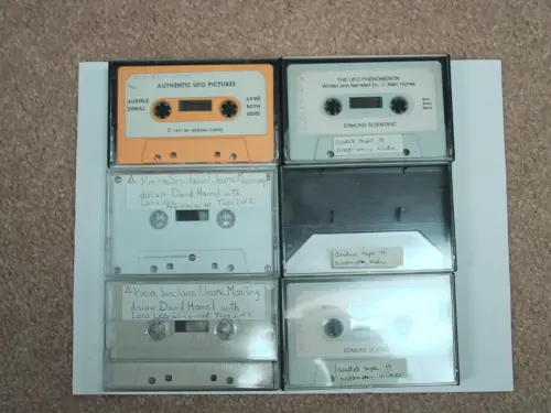 First page of Wilbert Smith Archives Files Audio Cass Tapes 1